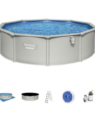 Piscina in acciaio galvanizzato nuova imballata !