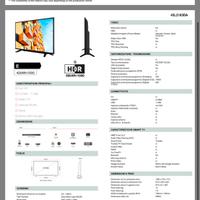 Televisore Toshiba 43 pollici