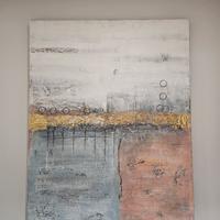 Quadro astratto L'oca Nera