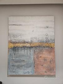 Quadro astratto L'oca Nera