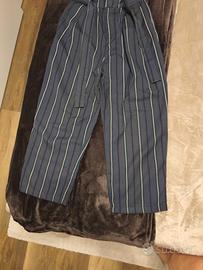 Pantaloni Pull&Bear - Gessati Blu