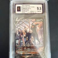 Pokemon Umbreon V Astri Lucenti Eng gradato 9.5