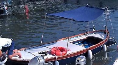 Gozzo genovese in legno