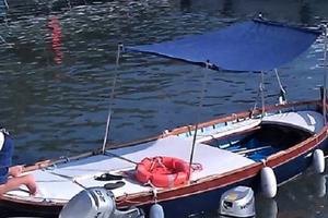 Gozzo genovese in legno