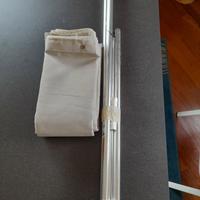 Tenda Doccia 240x200cm con Struttura a "C"