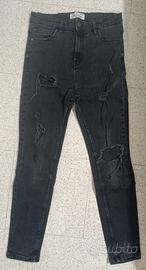 Jeans Pull&Bear Uomo neri Tg M