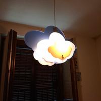 lampadario a forma di nuvola