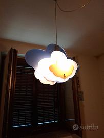 lampadario a forma di nuvola