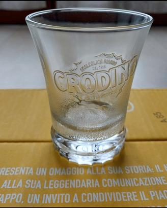 Sei bicchieri Crodino nuovi