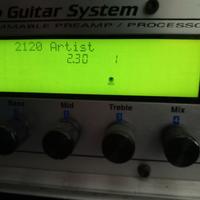 Digitech 2112 - 2120 artist+pedalboard