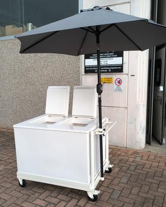 CARRETTO GELATI BIBITE COIBENTATO 