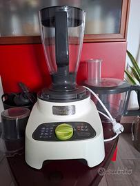 frullatore moulinex con vari accessori 