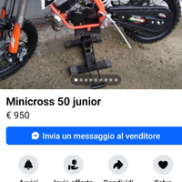 Mini moto ktm