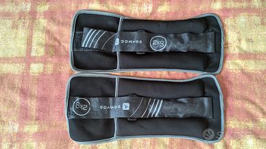 Cavigliere/polsiere palestra 2x2Kg nuove