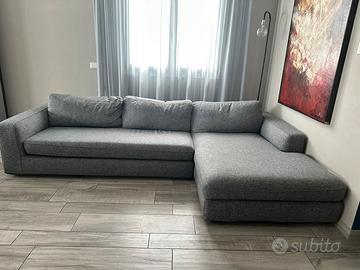 Divano da 3 metri con chaise longue