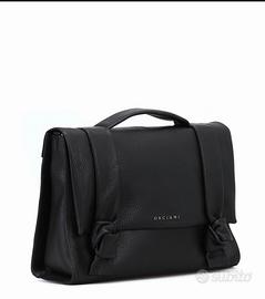ORCIANI Borsa Micron in pelle con nodi
