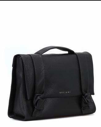 ORCIANI Borsa Micron in pelle con nodi