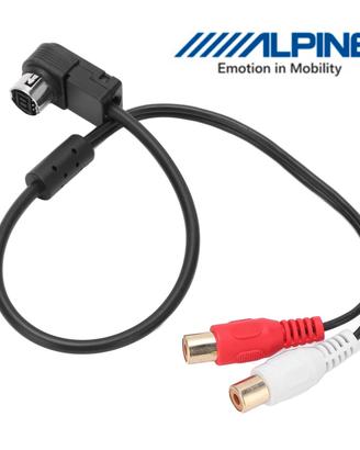 Adattatore cavo audio AUX IN RCA Alpine Ai-Net 