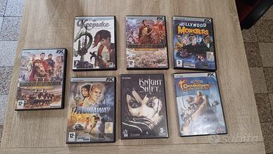 Lotto 7 Videogiochi PC vintage - Imperivm, Runaway
