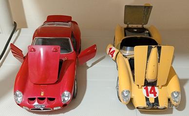 modellini 1/18 FERRARI 250 456 F40 GTB4 GTO  