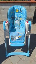 Seggiolone Pappa Azzurro Orsetti