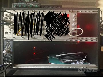 Case + moduli Doepfer/Clatters Garden Listener