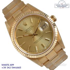 Rolex Oyster Perpetual Date 15238 champagne 2000