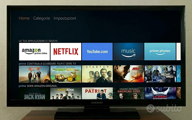 TV Plasma Samsung 43" + Amazon Fire TV Stick