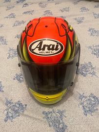 Casco moto Arai RX  7 RR4 Colin Edwards replica