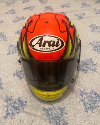 Casco moto Arai RX  7 RR4 Colin Edwards replica