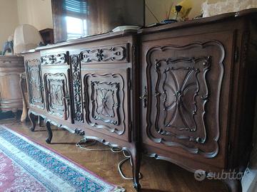 soggiorno stile barocco