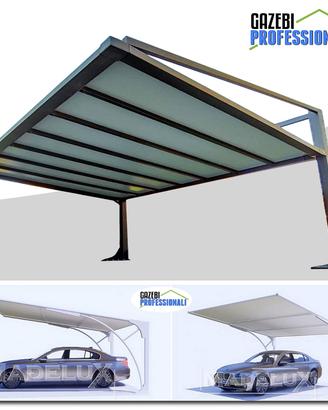 Carport gazebo copertura auto box garage grandine