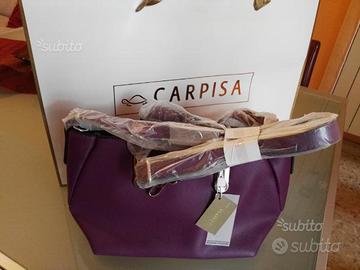 Borsa colore vinaccia nuova