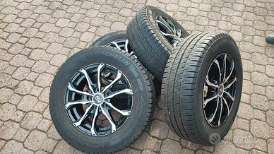 Cerchi MSW + gomme Michelin 