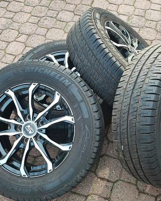Cerchi MSW + gomme Michelin 