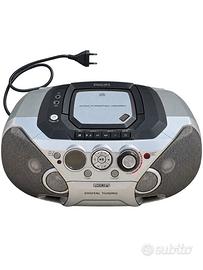 Philips AZ2060 radio CD cassette portatile
