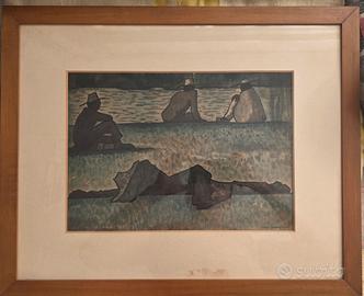 Quadro vintage Diego Rivera 1945 – Stampa