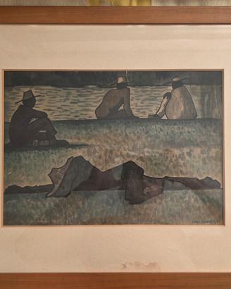 Quadro vintage Diego Rivera 1945 – Stampa