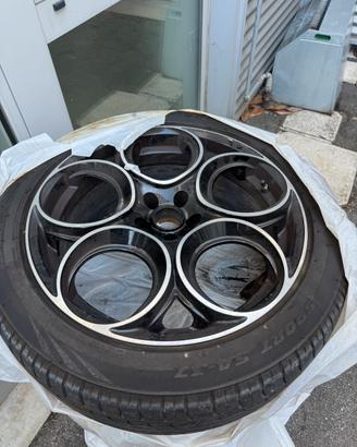 Cerchi  in lega diamantati Alfa Romeo Stelvio
