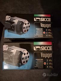 2 Pompe di movivento sicce voyager 3