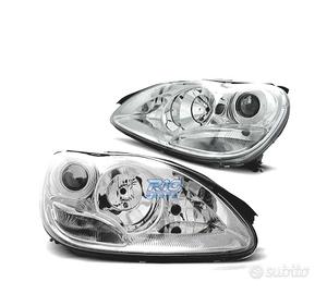 FARI MERCEDES CLASSE S W220 02-05 LENTE CROMATA