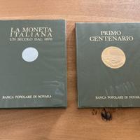 LA MONETA ITALIANA e PRIMO CENTENARIO - ed. lusso