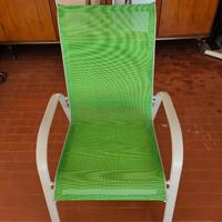 Sedia da terrazzo e giardino