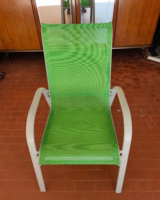 Sedia da terrazzo e giardino