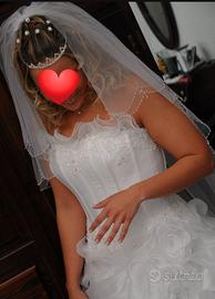 Abito da sposa due pezzi