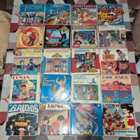 45 GIRI CARTONI ANIMATI ORIGINALI ANNI 80