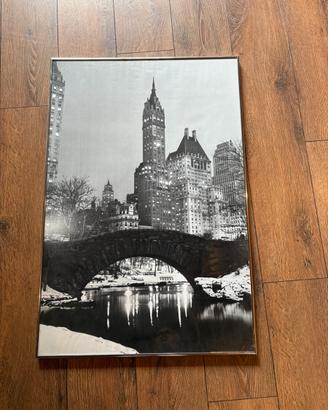 Poster Central Park con cornice