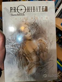 Probibited sketchbook Luis Royo 1-2-3