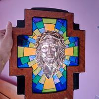 Croce con volto di Gesu Cristo