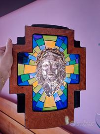 Croce con volto di Gesu Cristo